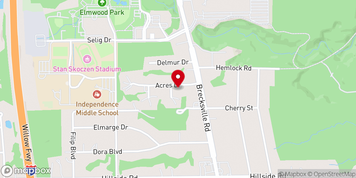 Map showing location of Urgent Harvest