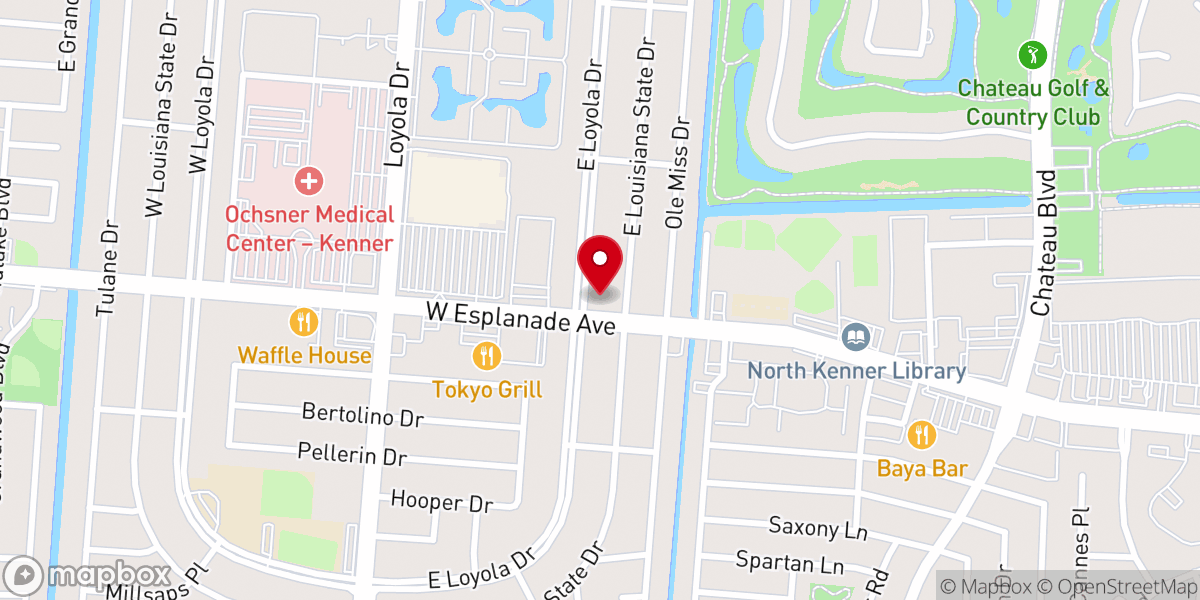 Map showing location of Messiah United Methodist Church
