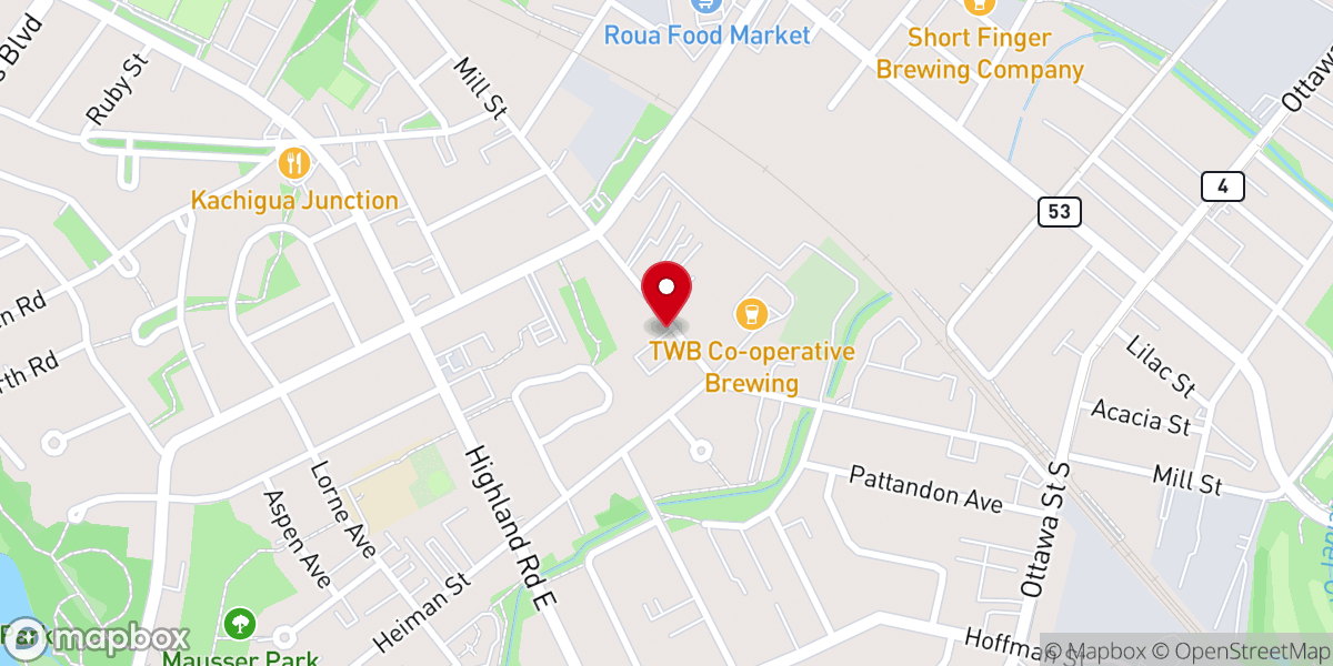 Map showing location of St, Behnam's Orthodox Church