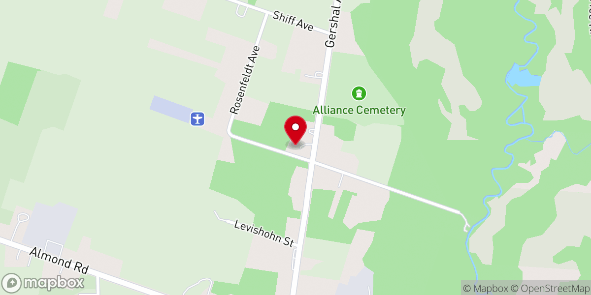 Map showing location of Mission Teens