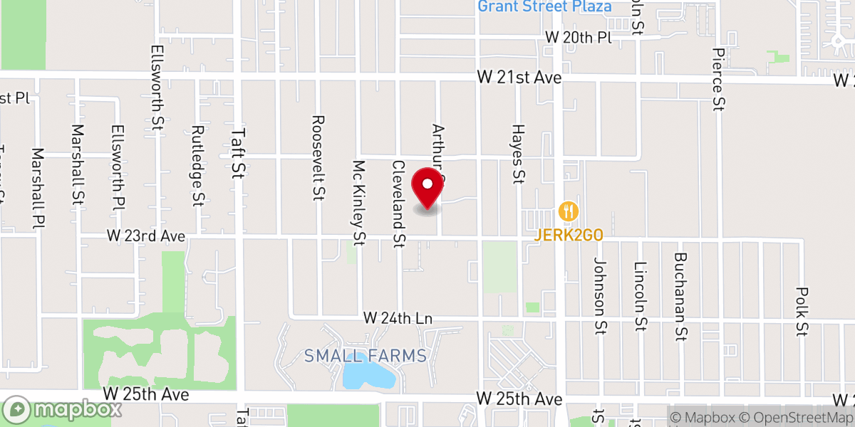 Map showing location of Commandent Keepers of Our Lord and Savior Jesus Christ