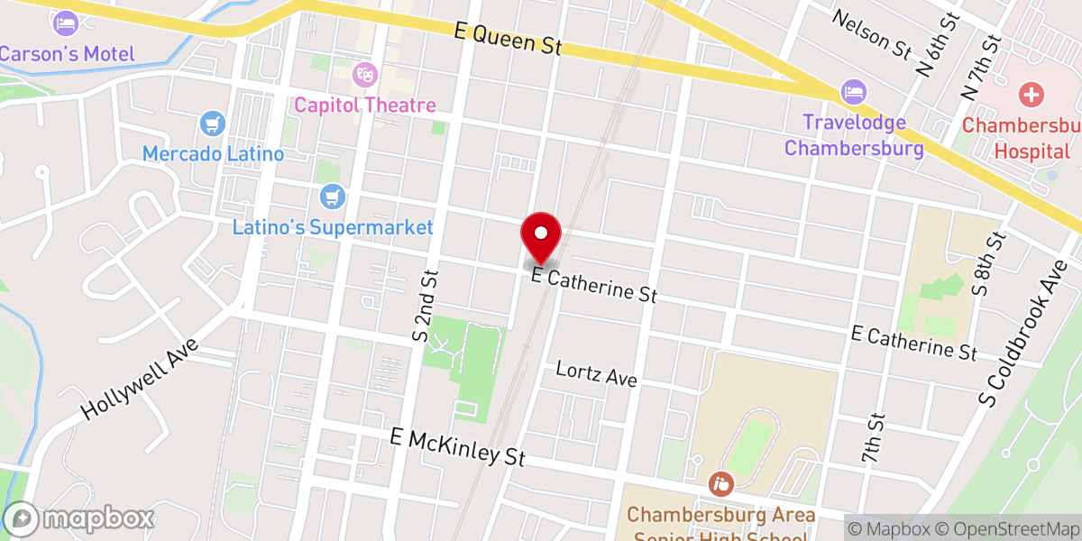 Map showing location of Pathway Full Gospel Church
