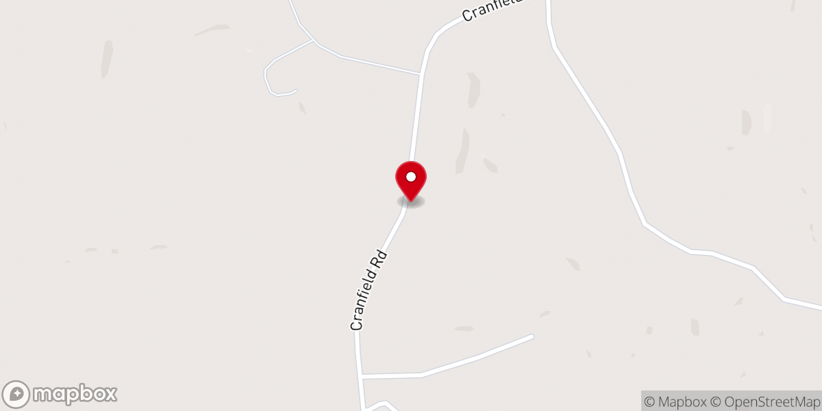 Map showing location of Windy Hill Number 1 Church