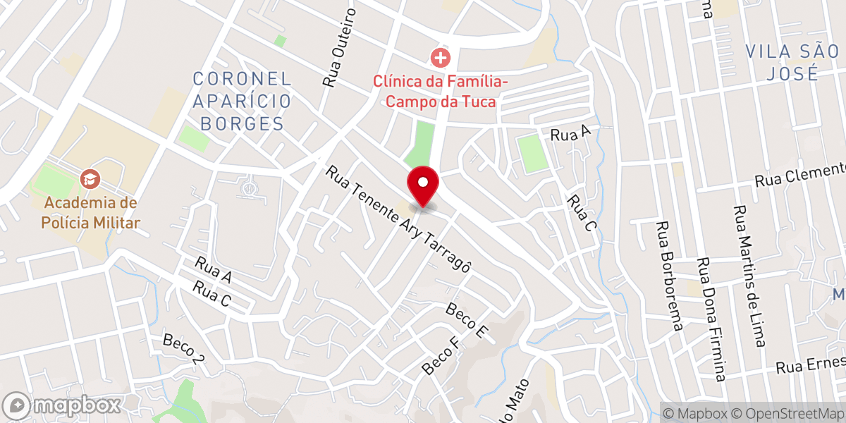 Map showing location of IEAD Distrito Bananeiras
