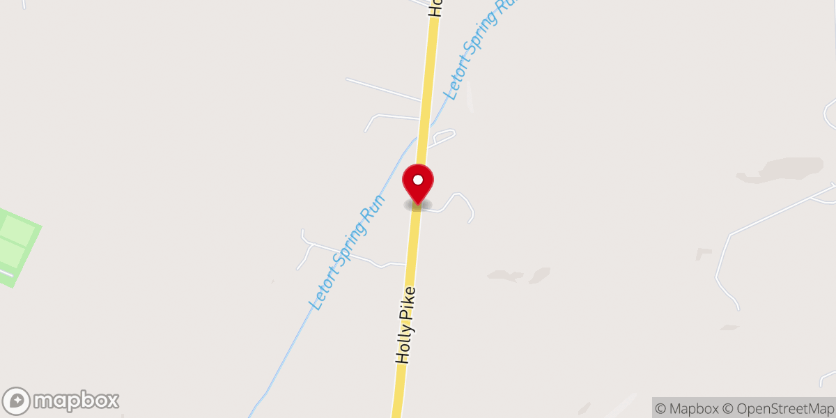Map showing location of Faith Chapel of Carlisle