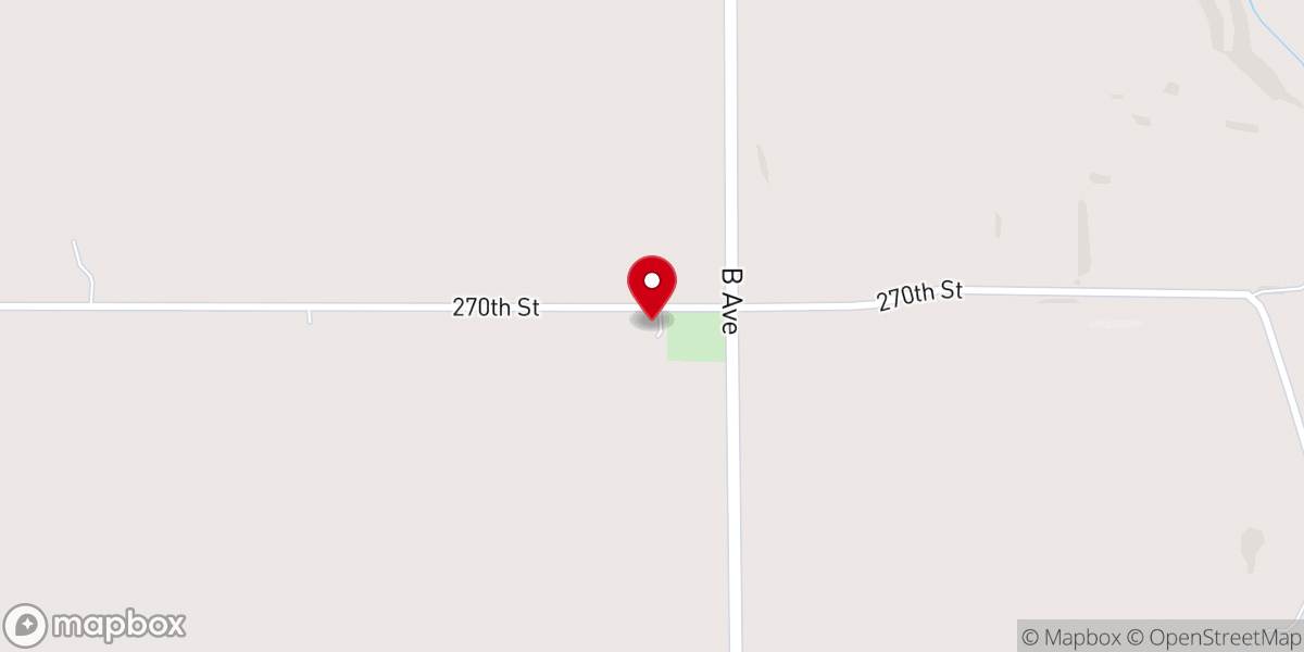 Map showing location of Carlton Grace Brethren Church