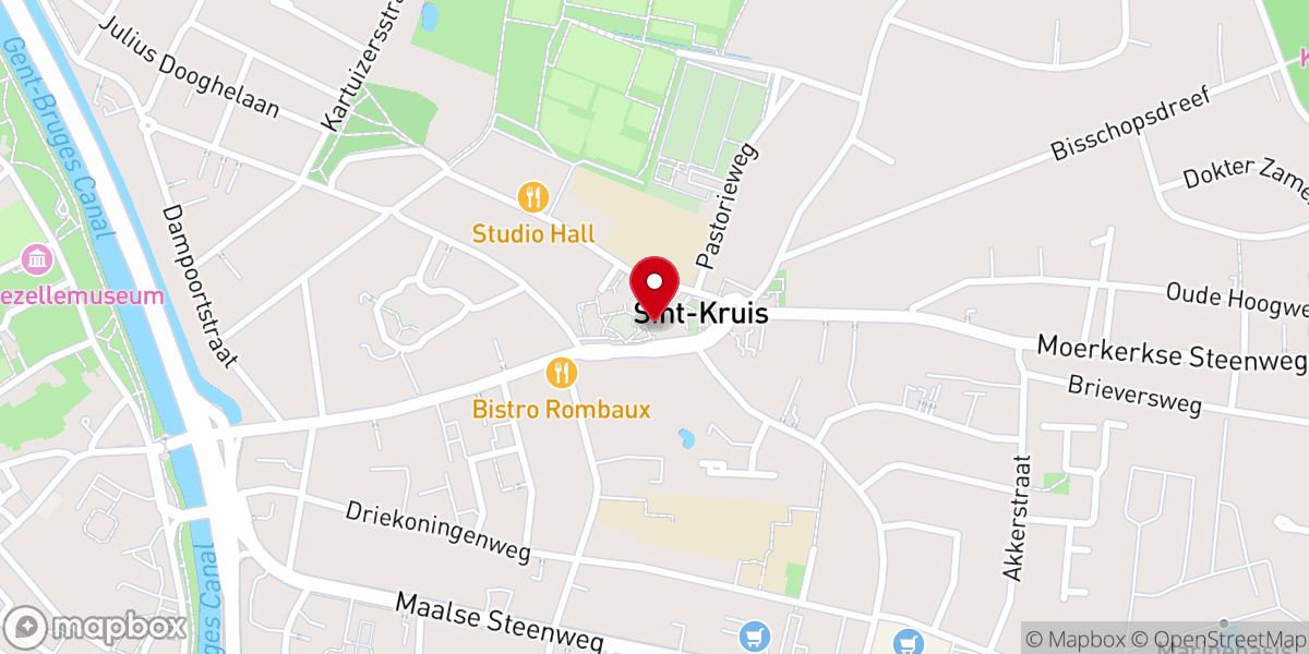 Map showing location of église Heilige-Kruisverheffing-en-Sint-Jozef