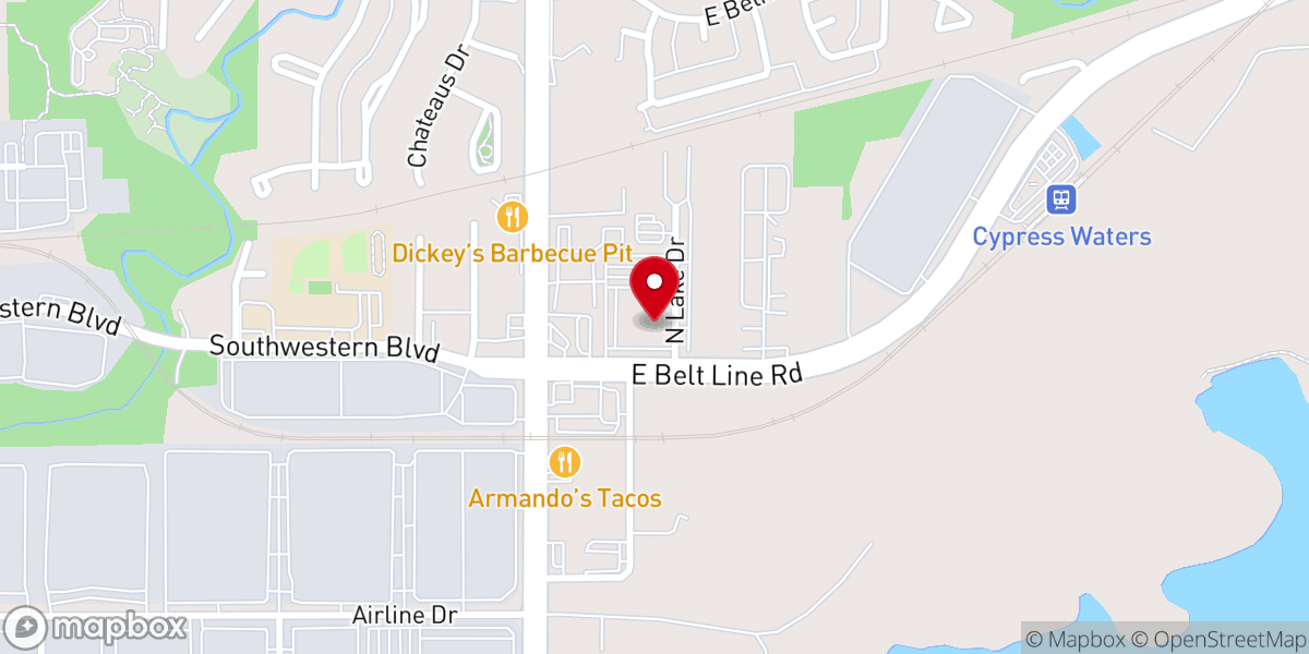 Map showing location of Riverside Church of Christ