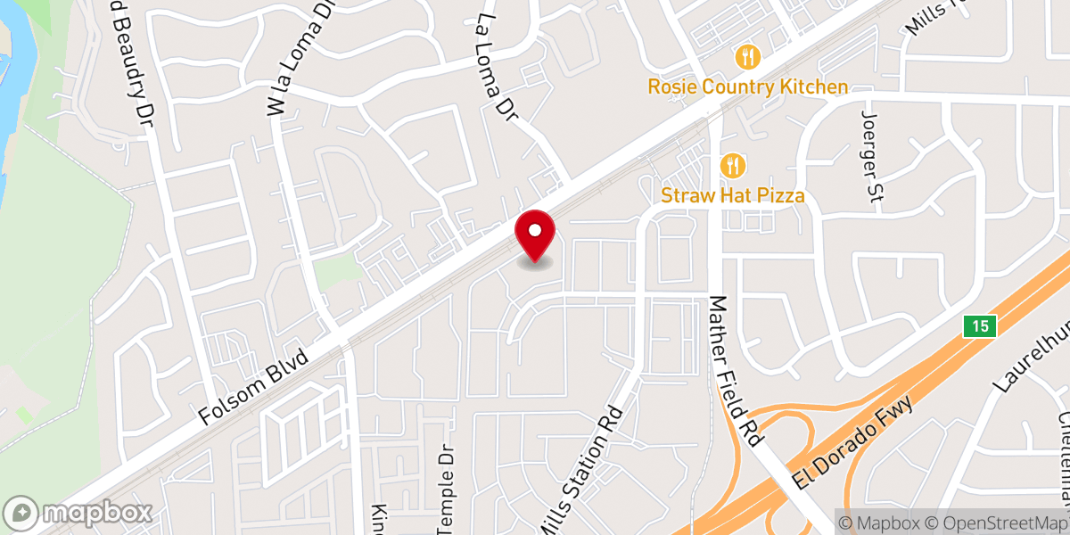 Map showing location of Capital Christian Fellowship Church
