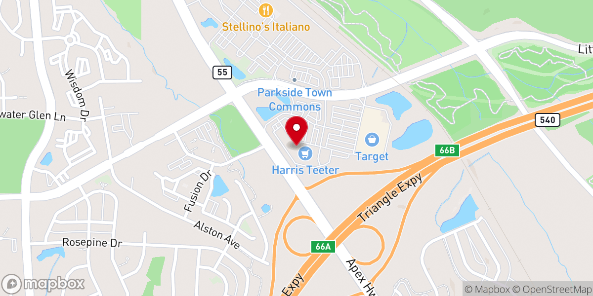 Map showing location of The UPS Store
