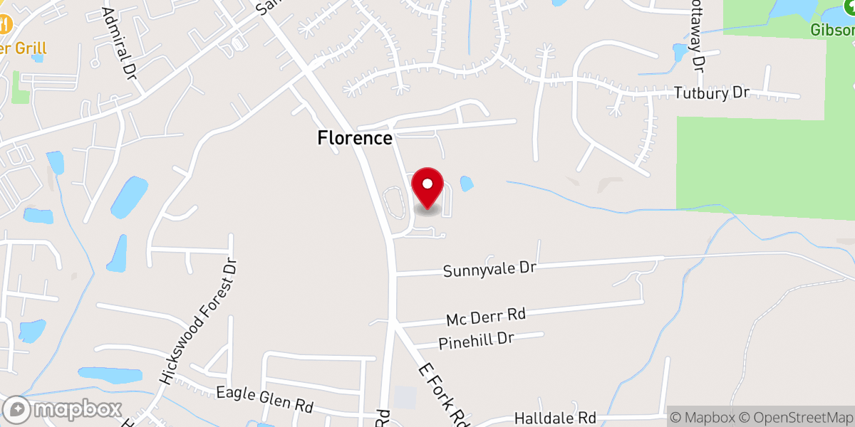 Map showing location of Turner's Chapel AME Church