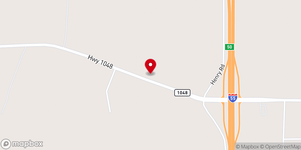 Map showing location of First Pentecostal Church