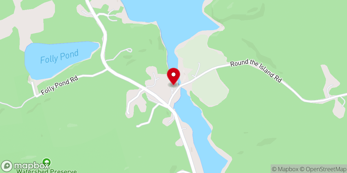 Map showing location of Pleasant River Chapel