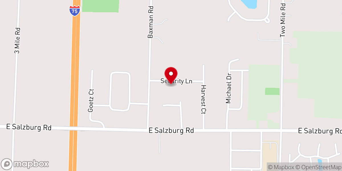 Map showing location of Wedding Officiants Minister, BJ Furlo