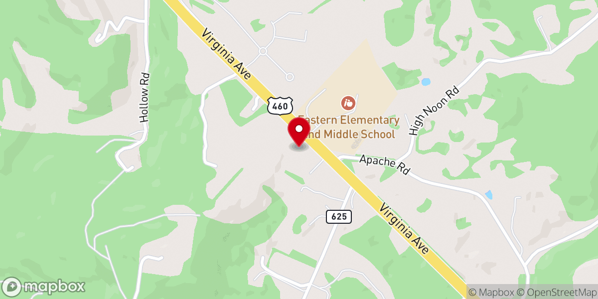 Map showing location of Truth Tabernacle