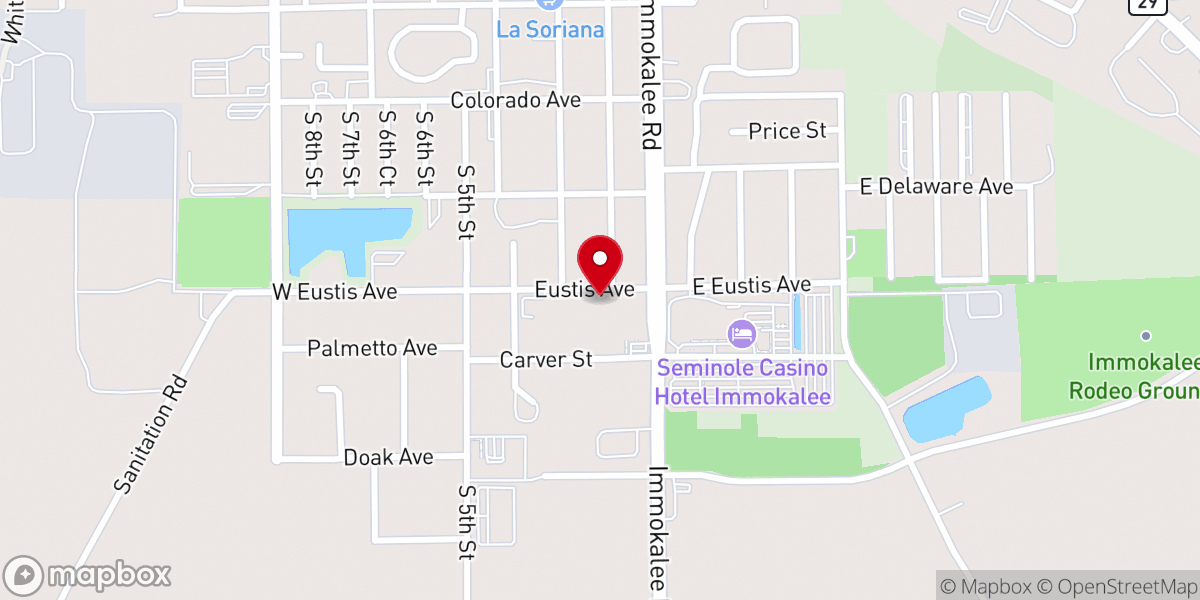 Map showing location of Galilee French Seventh-Day Adventist Church