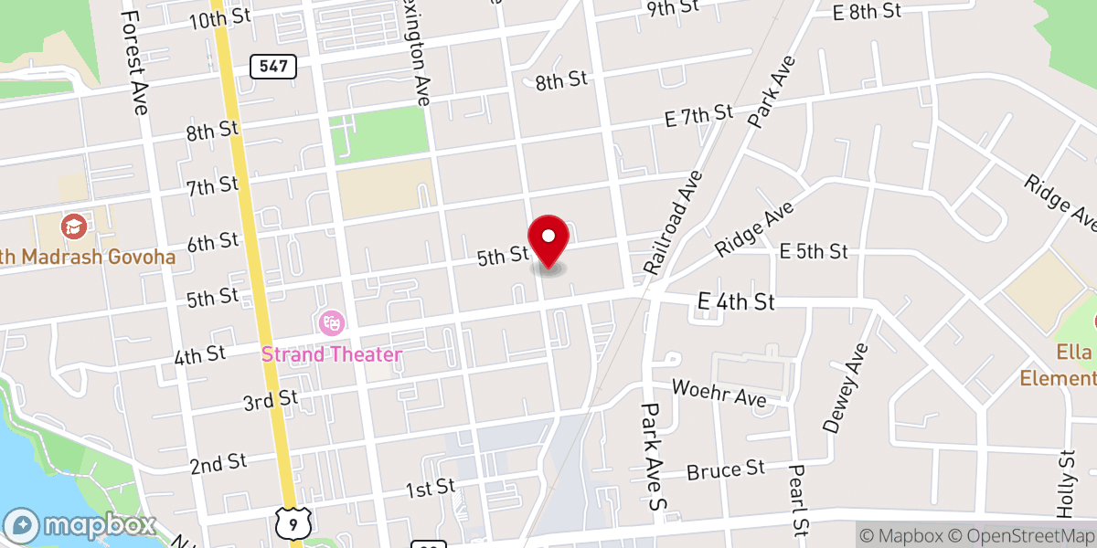 Map showing location of Tiferet Torah Inc