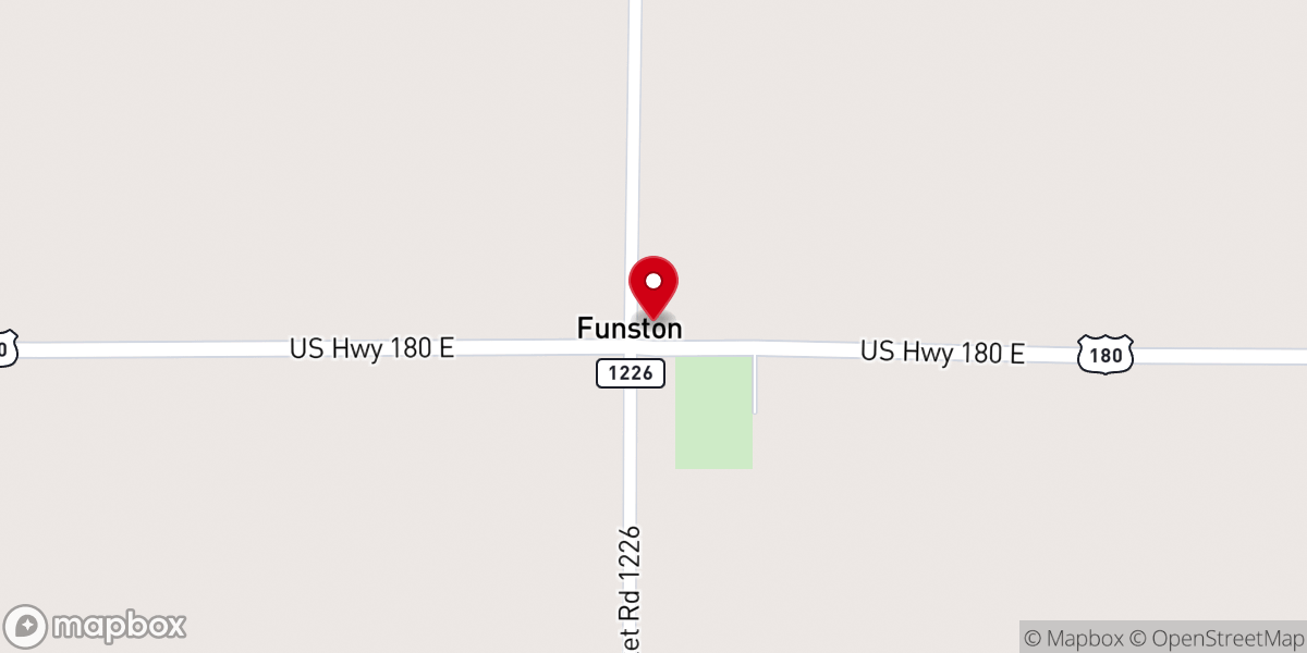 Map showing location of Brazos Bend Cowboy Church
