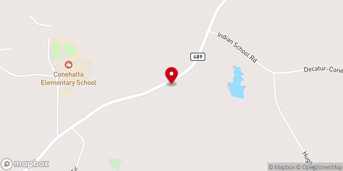 Map showing location of Saint Catherine Catholic Church
