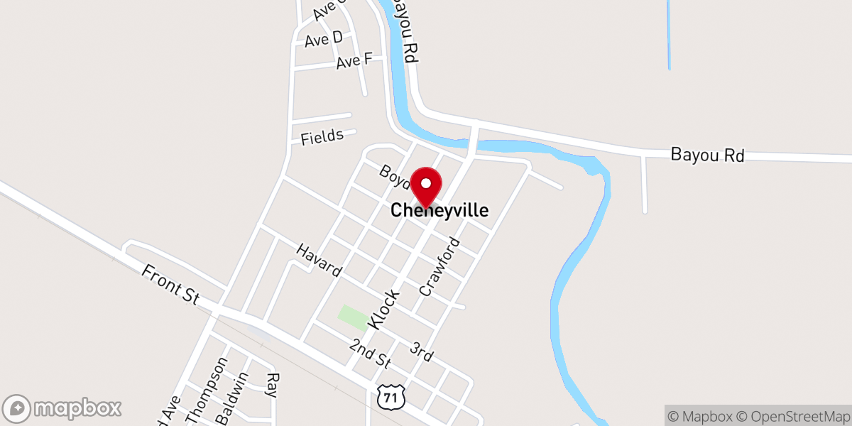 Map showing location of Saint Joseph Catholic Church