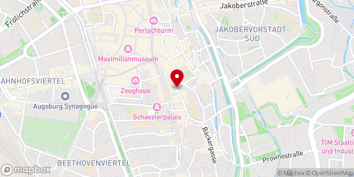 Map showing location of Ukrainische Orthodoxe Kirche Augsburg - Українська Православна Церква святої вмц. Варвари м. Аугсбург