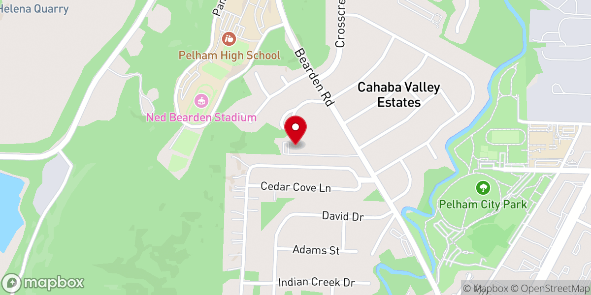Map showing location of Pathways United Methodist Church