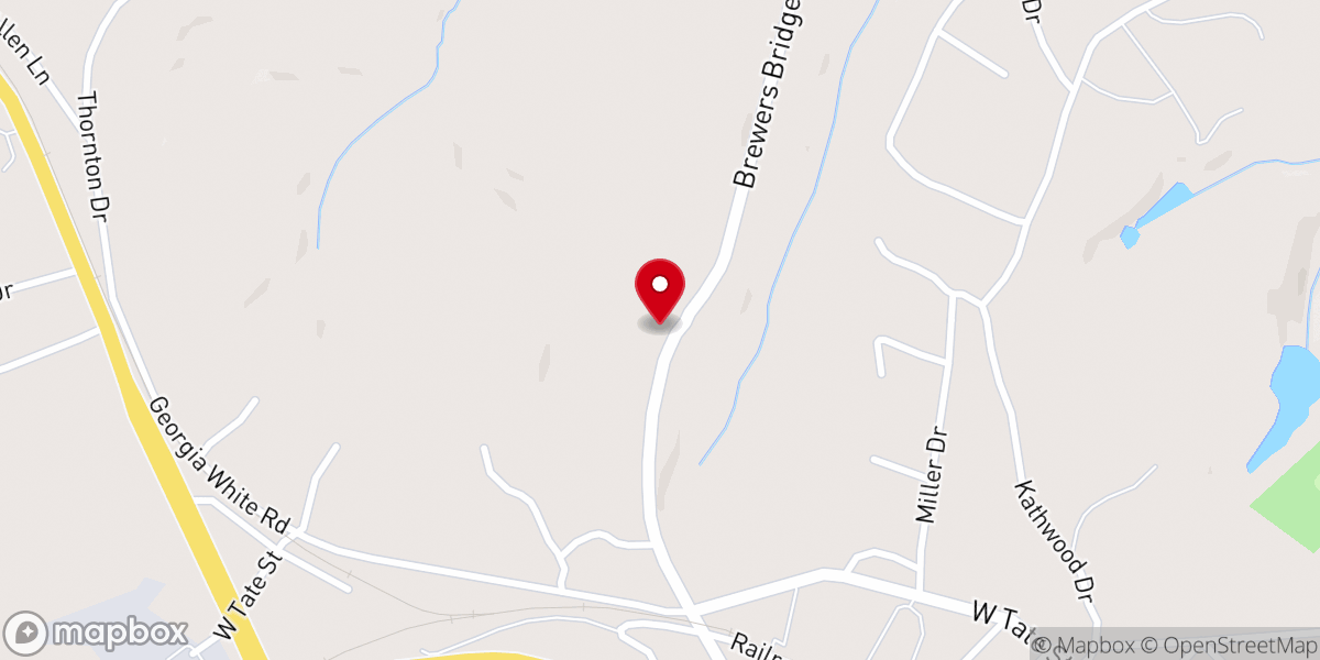 Map showing location of True Agape Christian Center