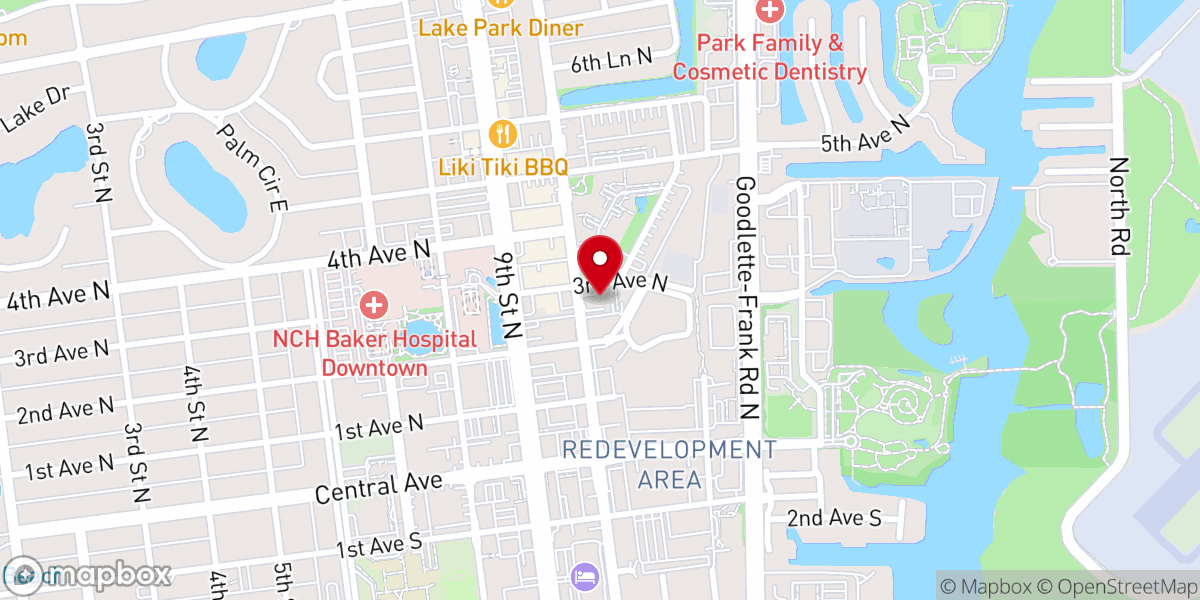 Map showing location of Macedonia Missionary Baptist Church