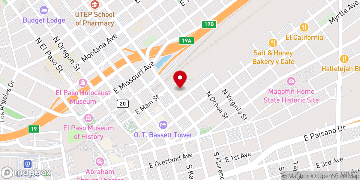 Map showing location of Sos - Enrichment Inc