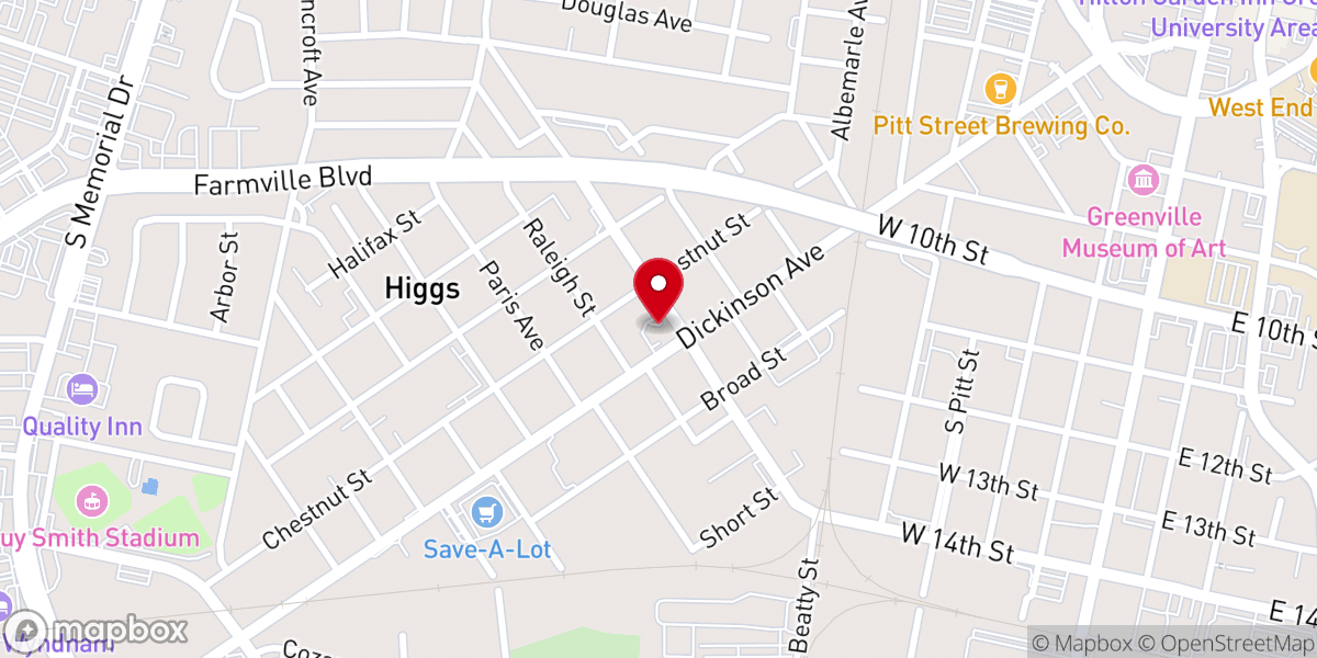 Map showing location of A Touch of Gods Presence Ministries