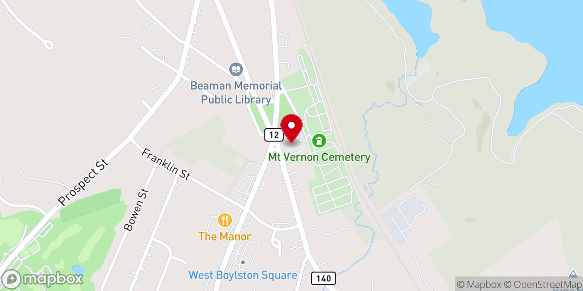 Map showing location of Our Lady of Good Counsel