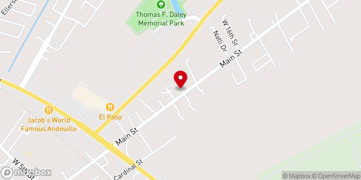 Map showing location of Rich Agape Word International Ministries