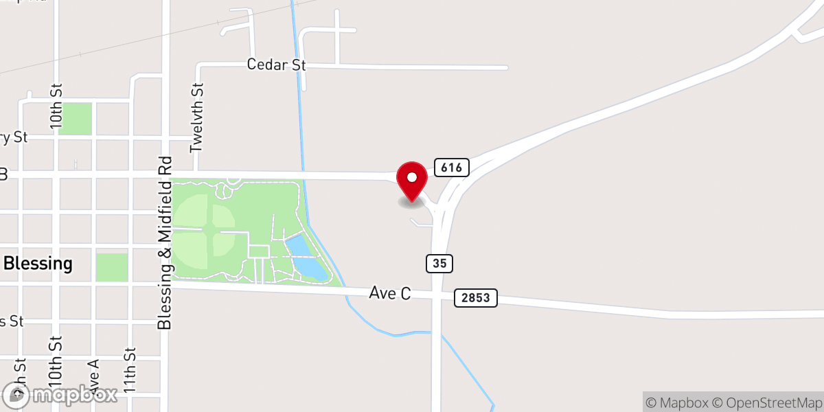 Map showing location of Jesus Embassy Church of Evangelism