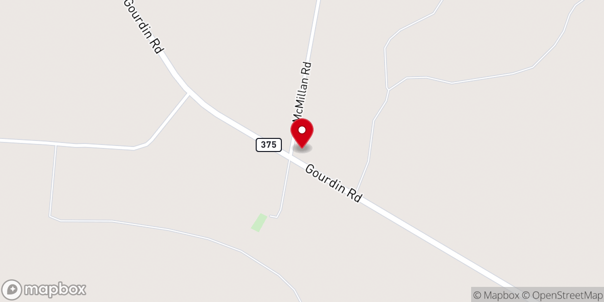 Map showing location of Mt Zion Ame Church