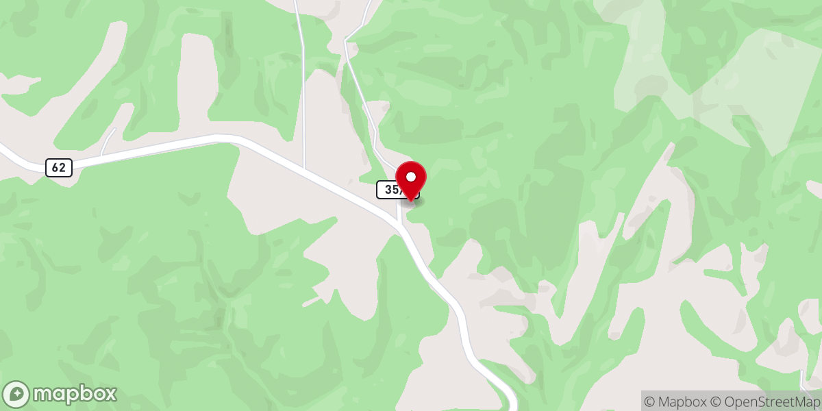 Map showing location of Morning Star Church