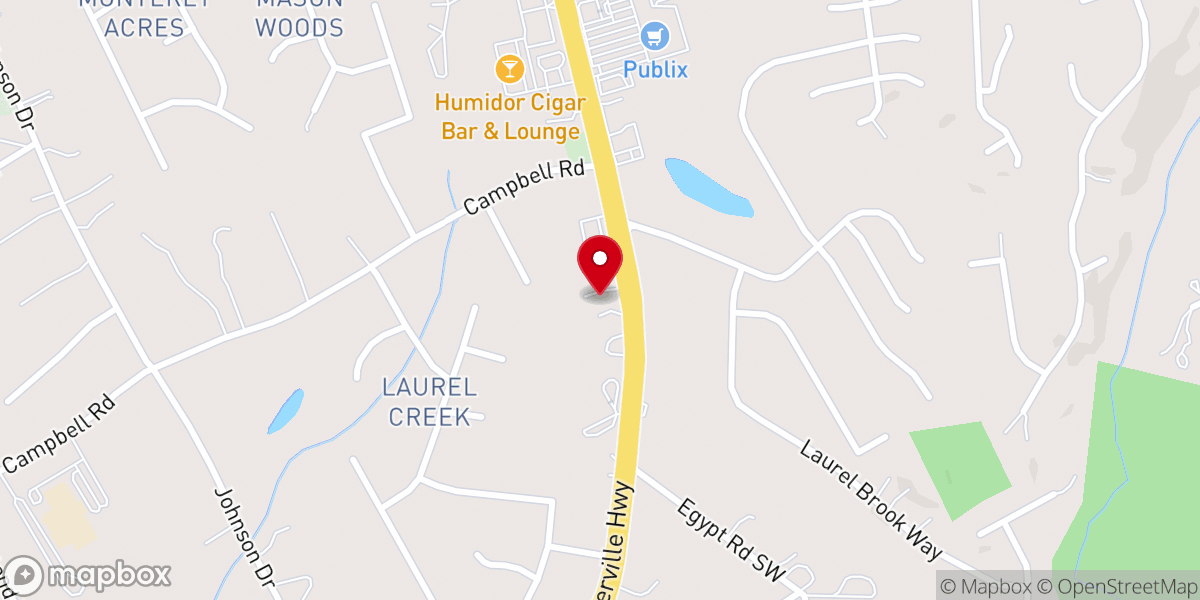 Map showing location of Holy Fellowship Church of God in Christ