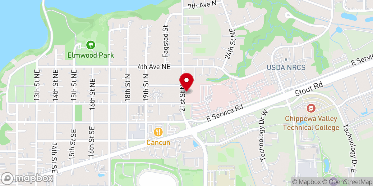 Map showing location of Good Shepard Free Lutheran Church