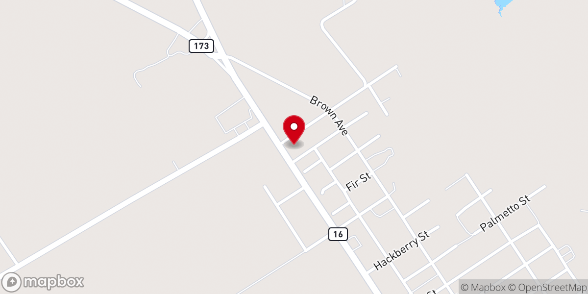 Map showing location of Victory Life Church