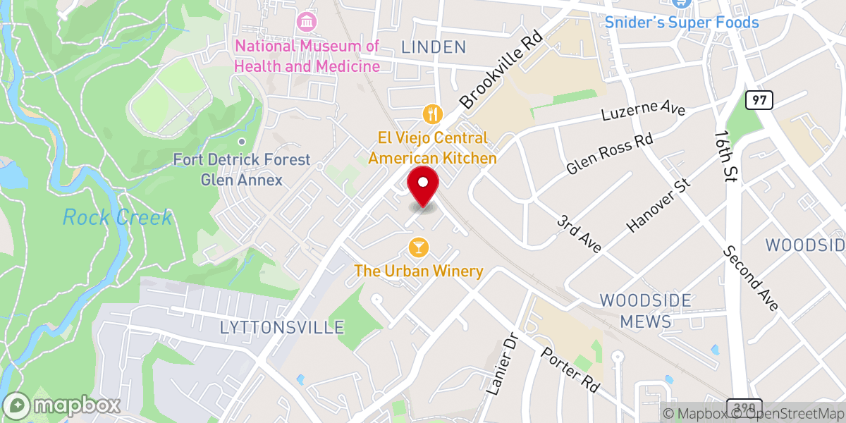 Map showing location of Iglesia Pentecostal Una Voz De Espe Ranza Inc