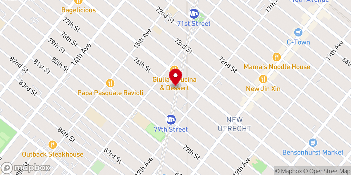 Map showing location of Messianic Church Beth El