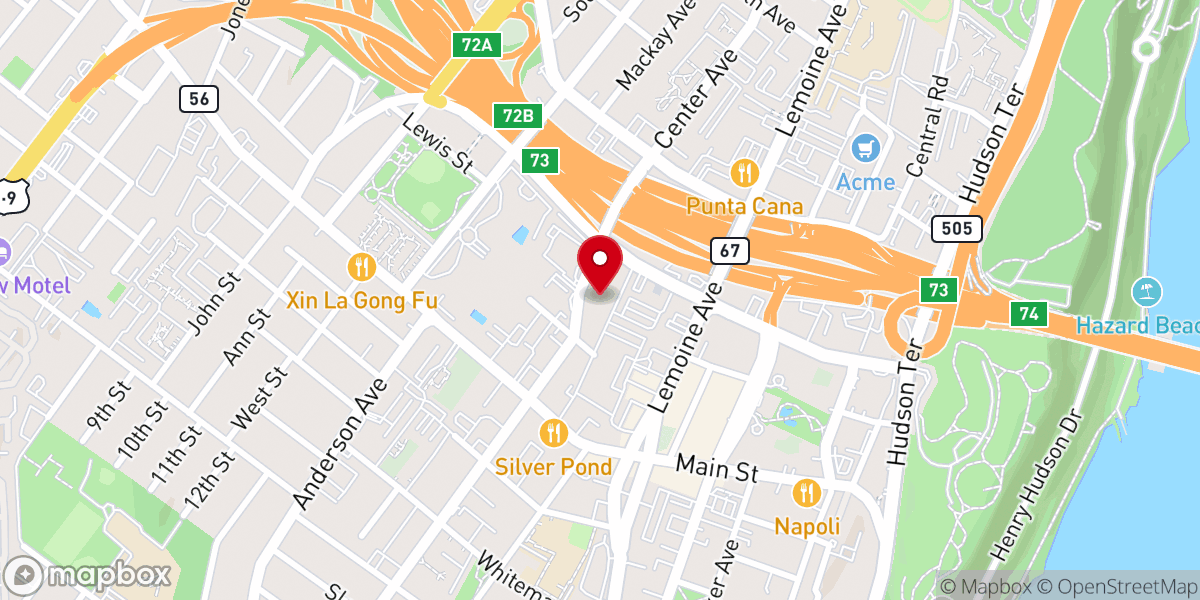 Map showing location of Embers International Inc