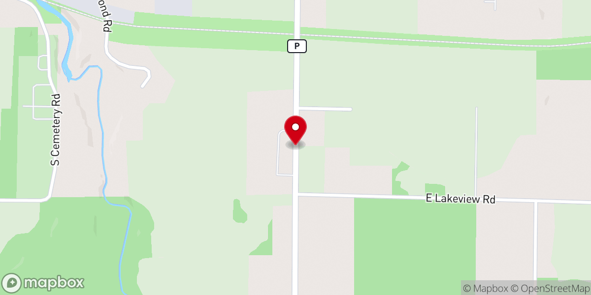 Map showing location of Mission Covenant Church