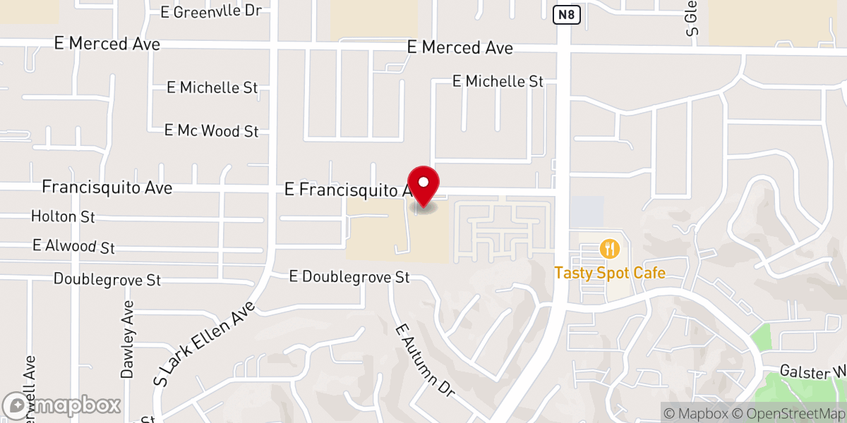 Map showing location of Union Evangelical Church