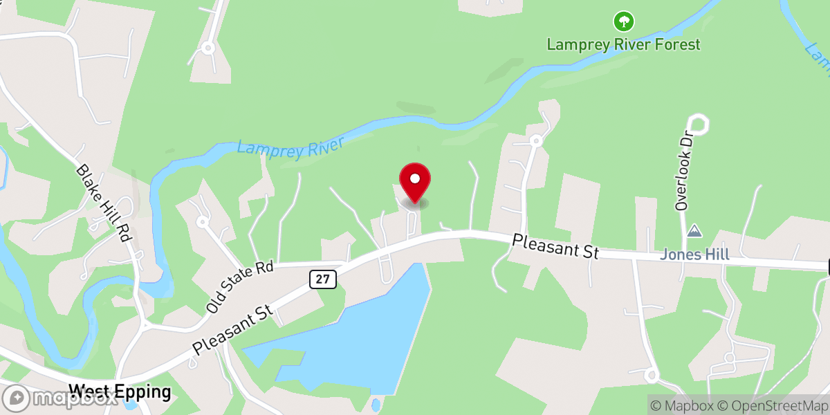 Map showing location of Epping Bible Church