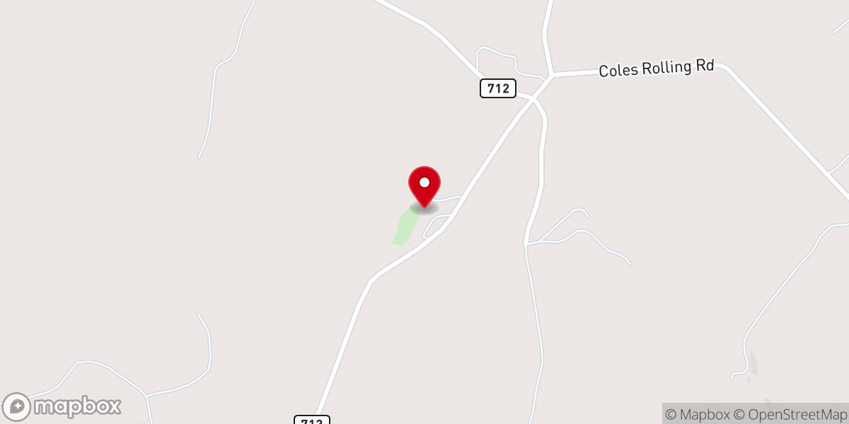 Map showing location of Christ Church