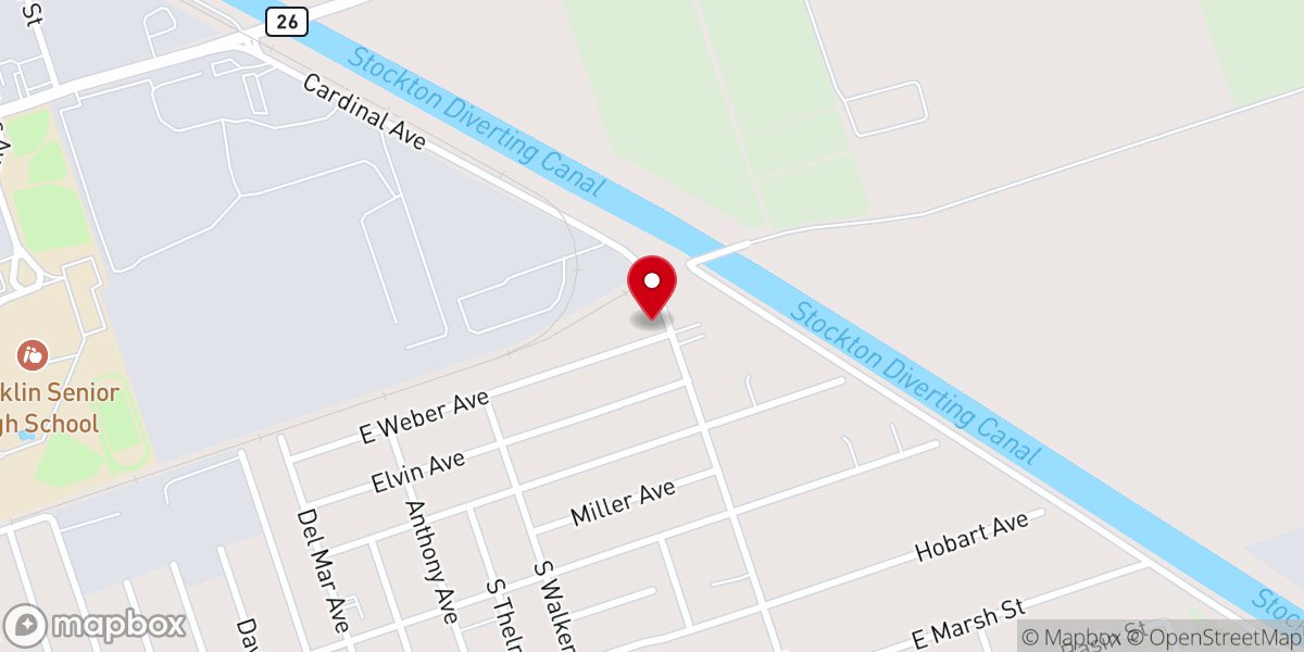 Map showing location of Full Gospel Tabernacle Pentecostal Church