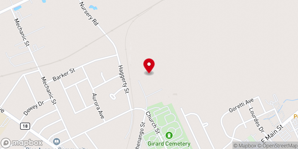 Map showing location of EMSCO Group