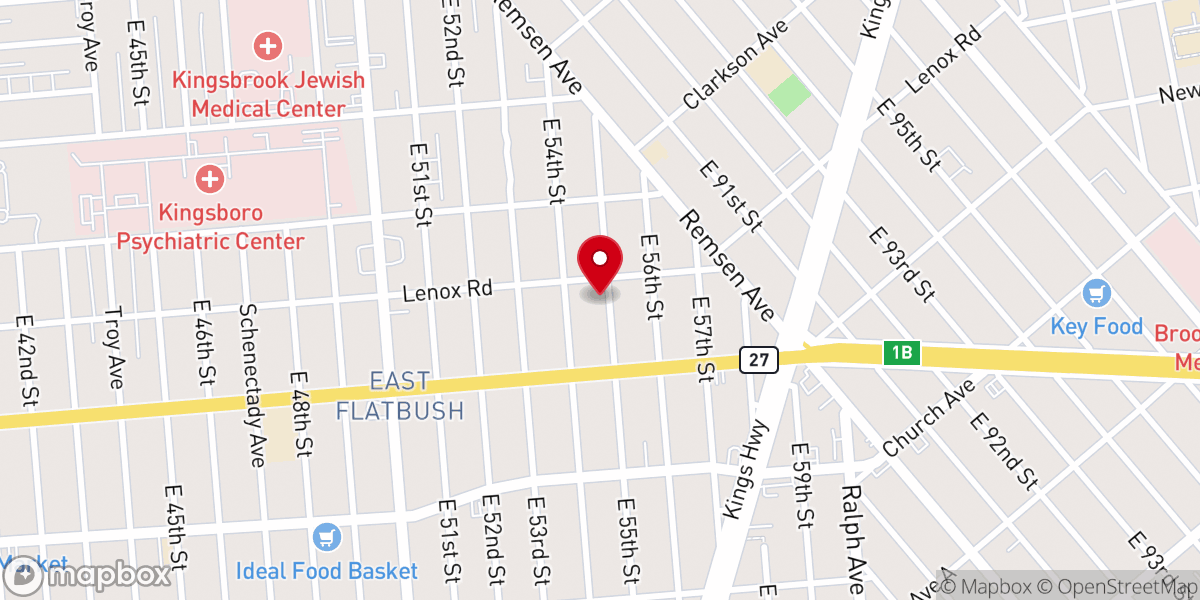 Map showing location of Faith Christian Missionary Church of God