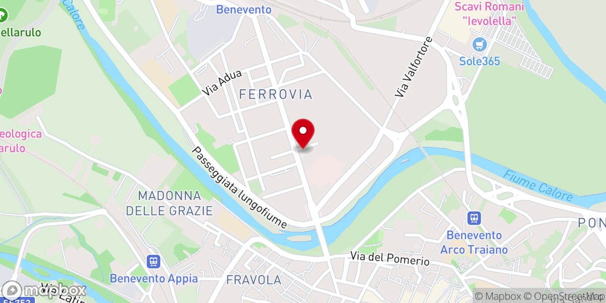 Map showing location of Chiesa di Santa Maria di Costantinopoli