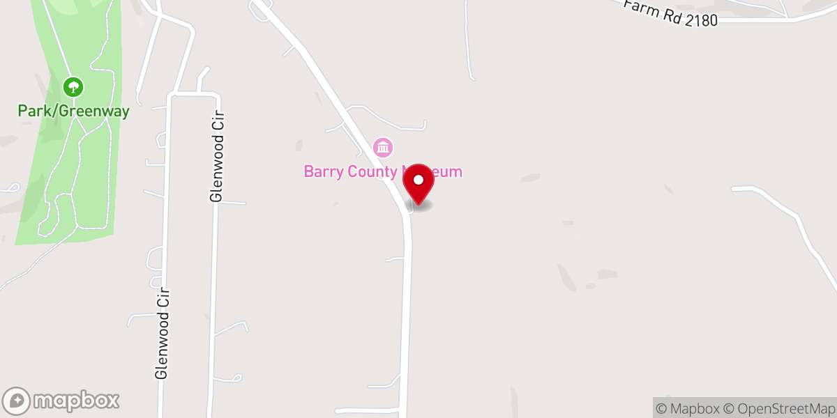 Map showing location of Harvick Farms